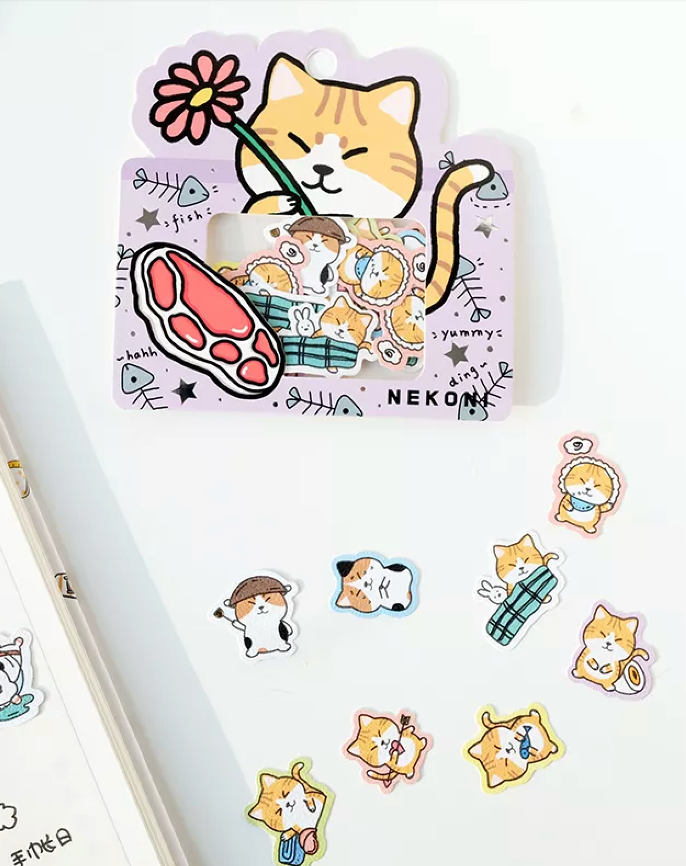 NEKONI MINI Animal - Paper Sticker Flakes