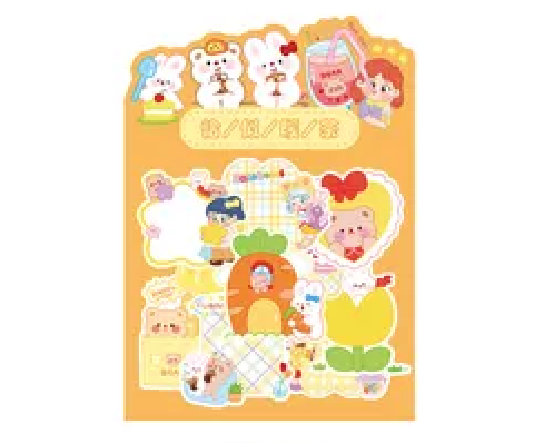 Cute Cartoon 100 sheets - Memo Pad