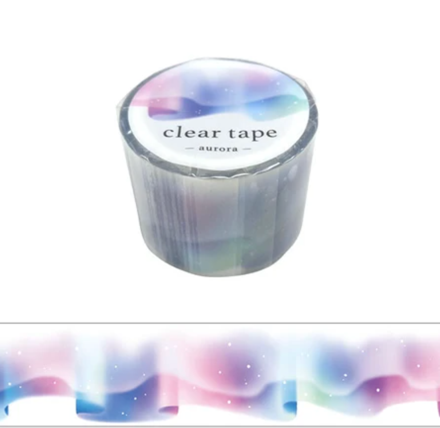 Mind Wave Clear Masking Tape - Aurora