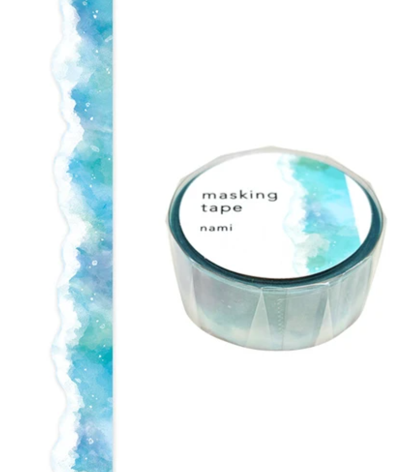 MIND WAVE Washi Die Cut Tape < Nami >