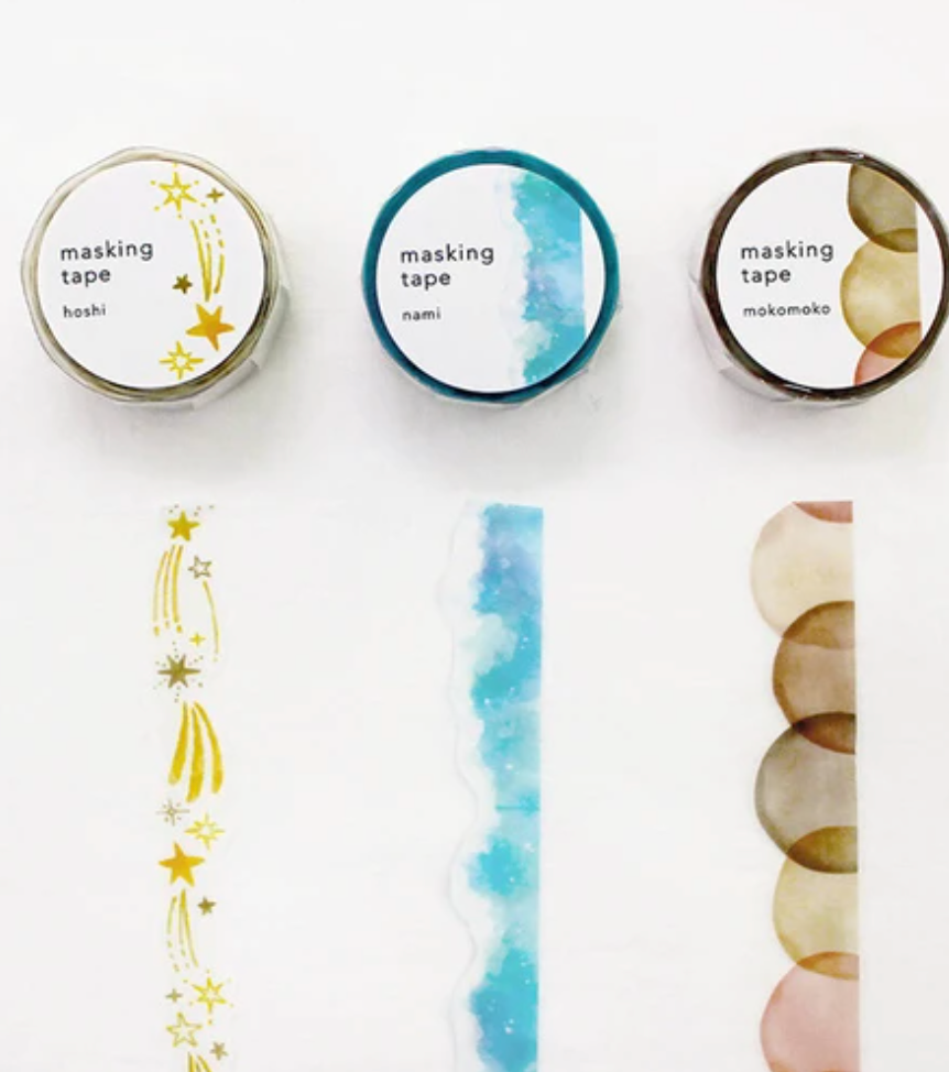 MIND WAVE Washi Die Cut Tape < Nami >