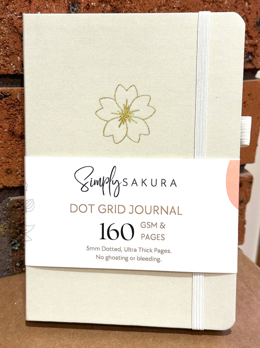 SIMPLY SAKURA - Dot Grid Journal KIT