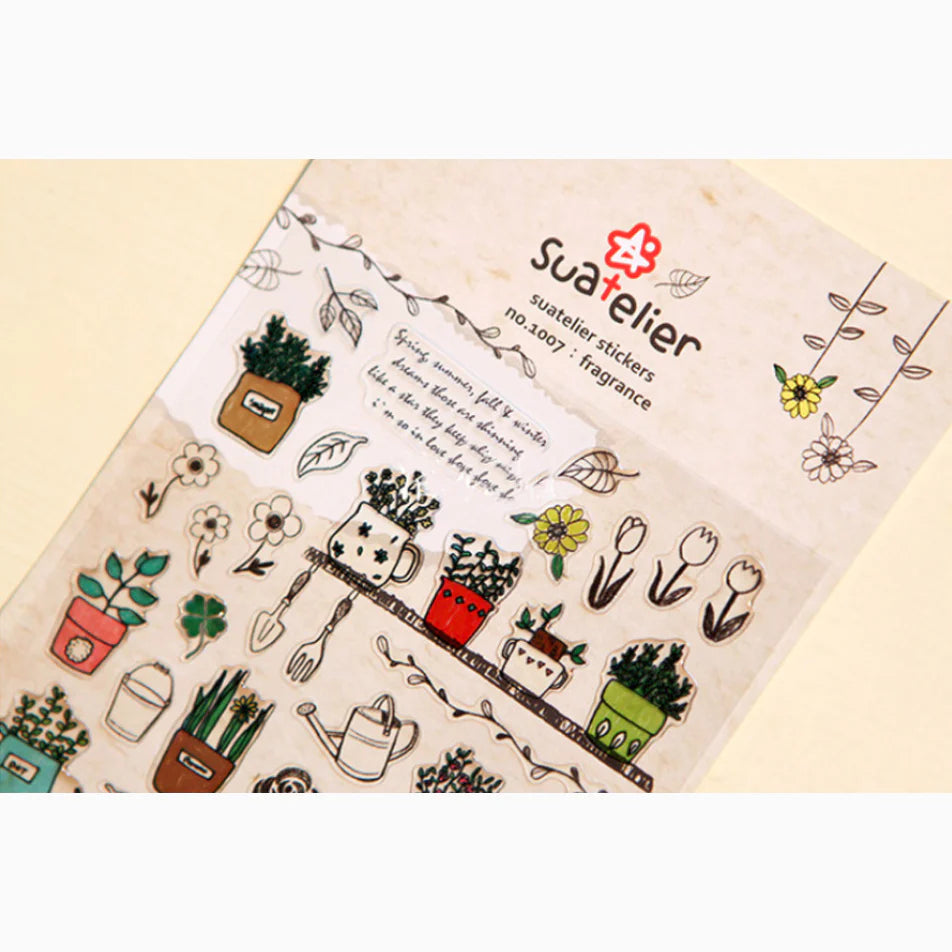 SUATELIER | Cute Korean Stickers - #1007 Fragrance