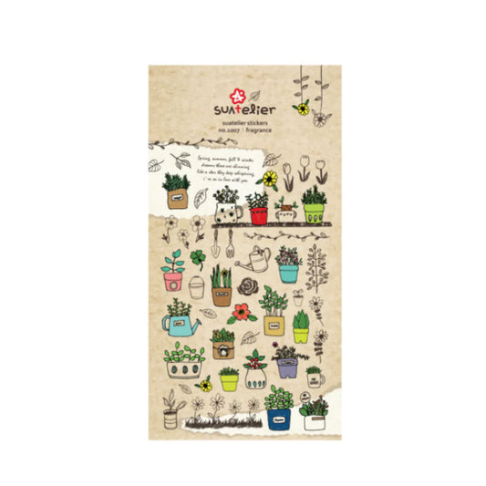 SUATELIER | Cute Korean Stickers - #1007 Fragrance
