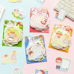 Cute Cartoon 100 sheets - Memo Pad