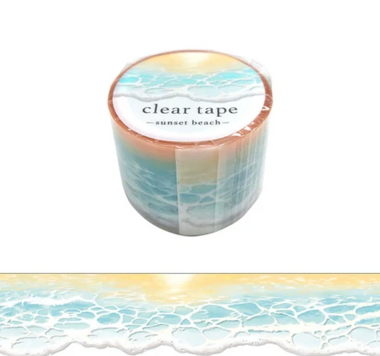 MIND WAVE Clear Tape < Sunset Beach >