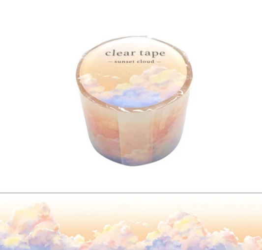 MIND WAVE Clear Tape < Sunset Cloud >